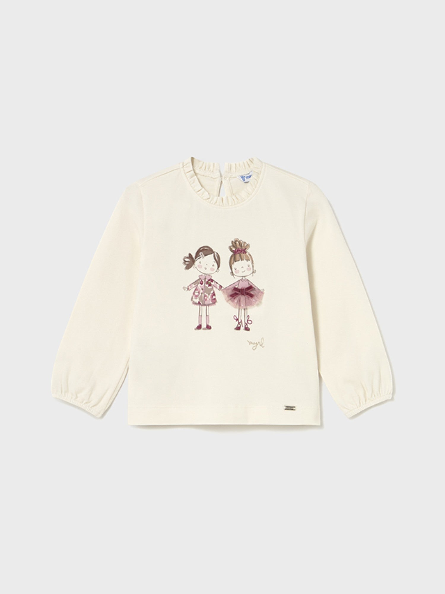 Maglietta m/l vestir Bimba PANNA 2075/78 -  NANU' BABY