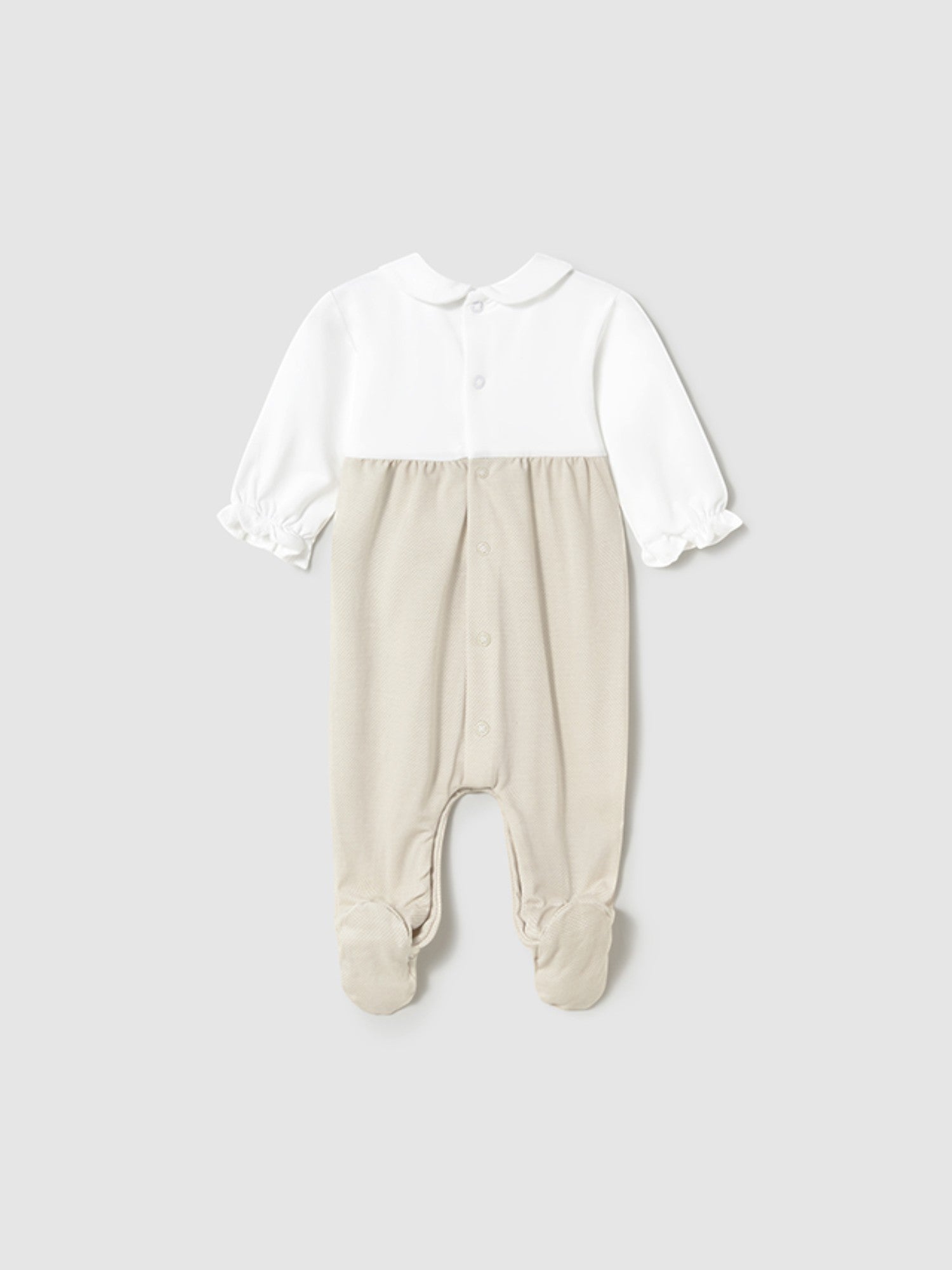 Set 2 pigiami lunghi Neonata BEIGE 1751 /BE