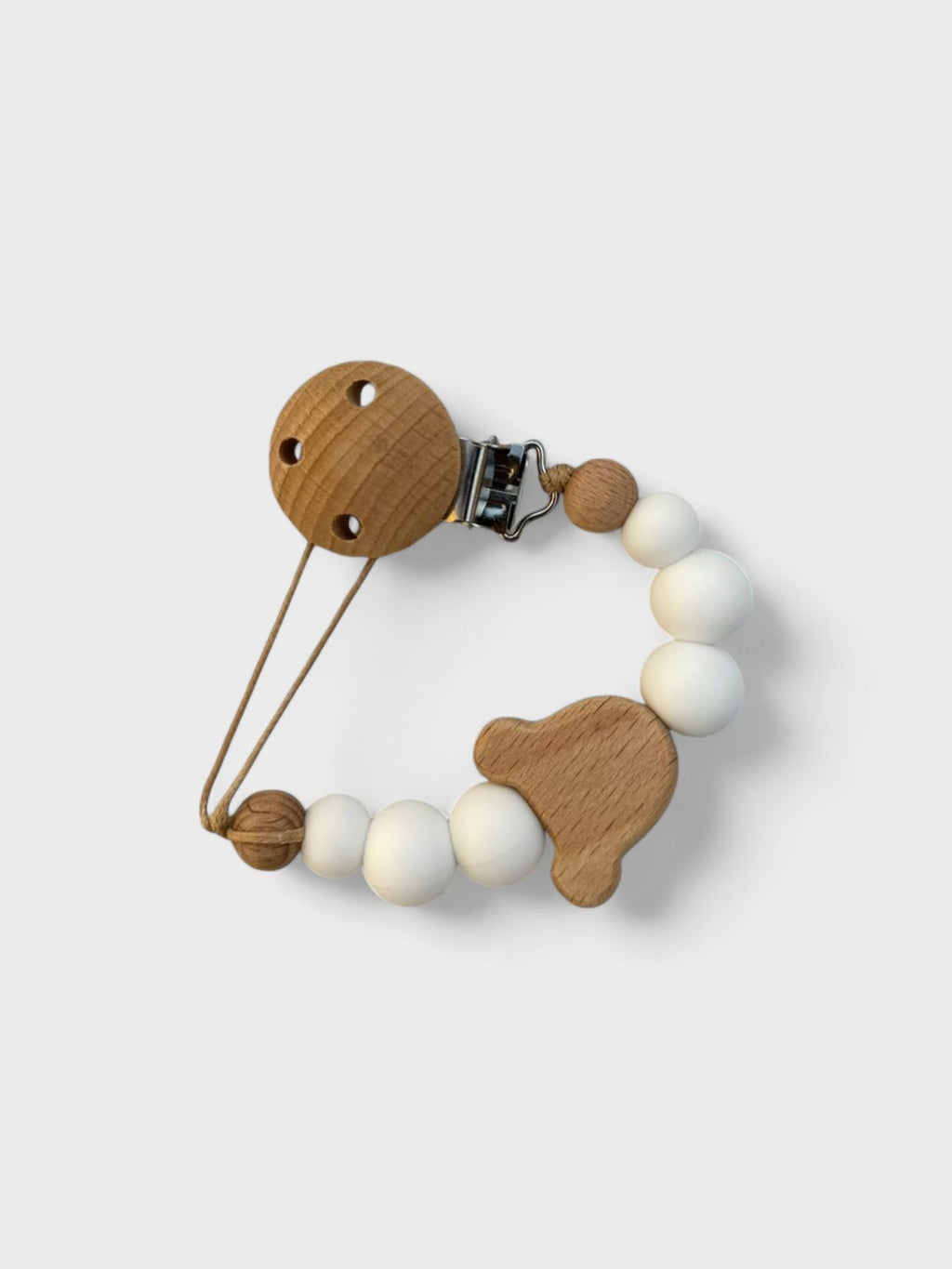 Reggiciuccio Teddy  BIANCO RC/TEDDY BIANCO -  NANU' BABY