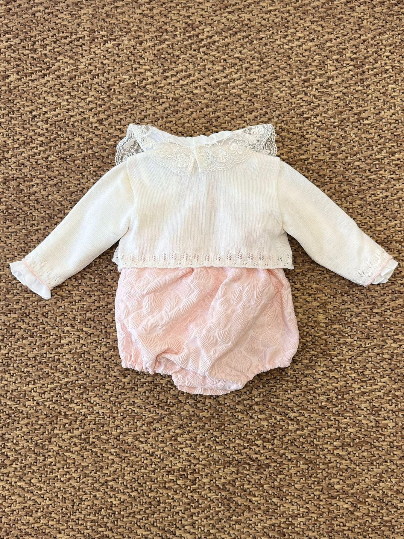 Completo Roselline Bimba ROSA PESCA IB1460BIS -  NANU' BABY