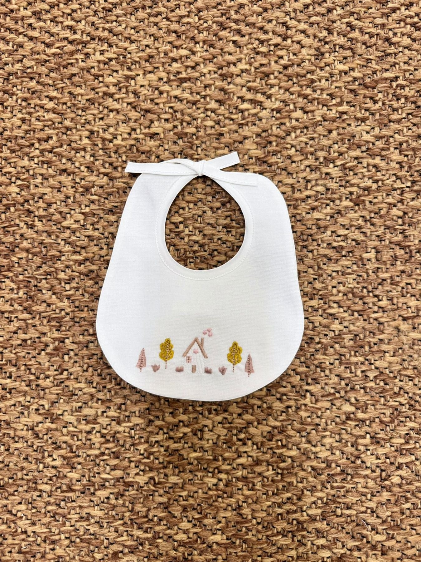 Baby House and Trees Baby Girl CREAM