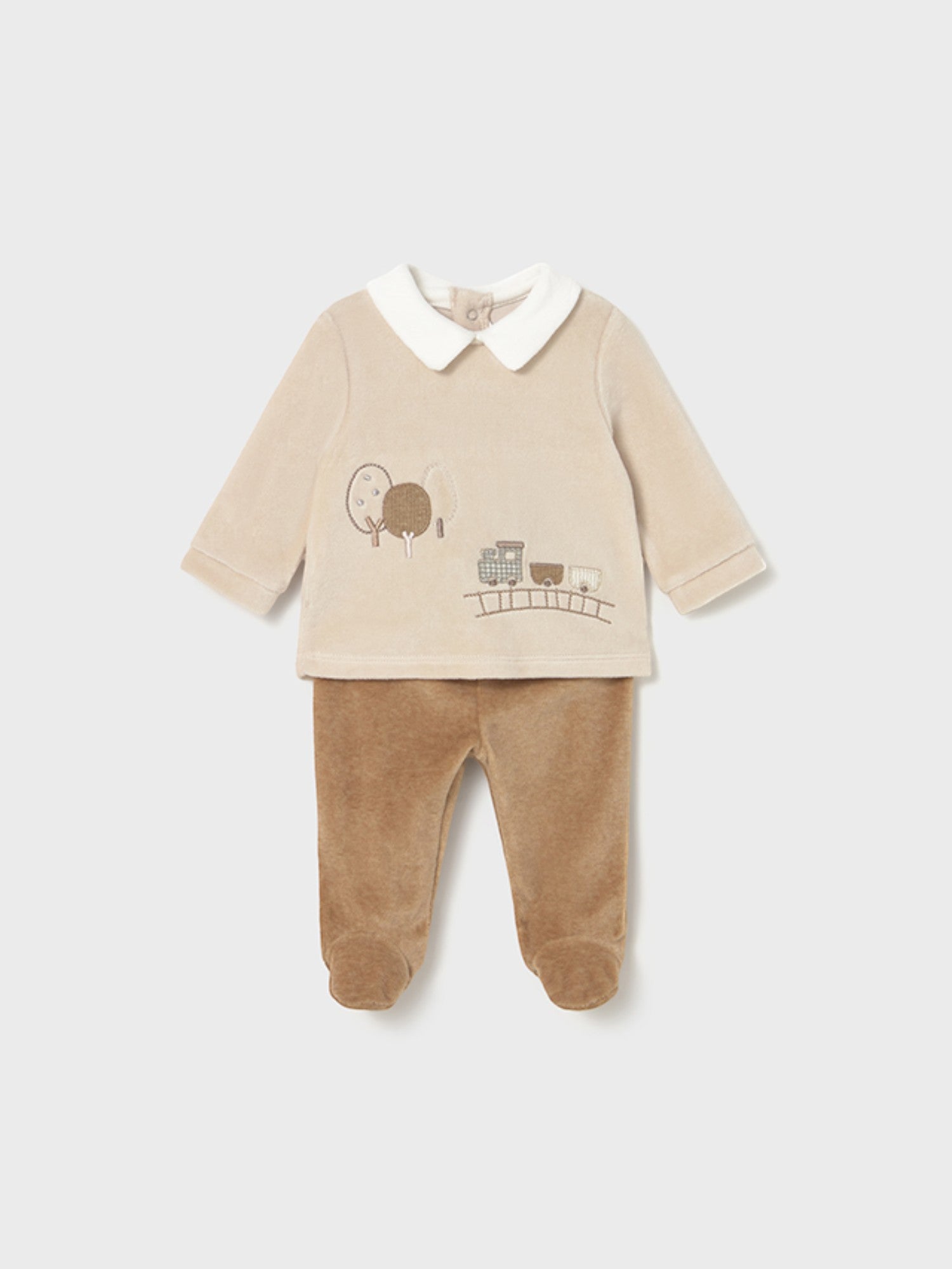 Completo nascita Neonato Marrone 2562/66 -  NANU' BABY