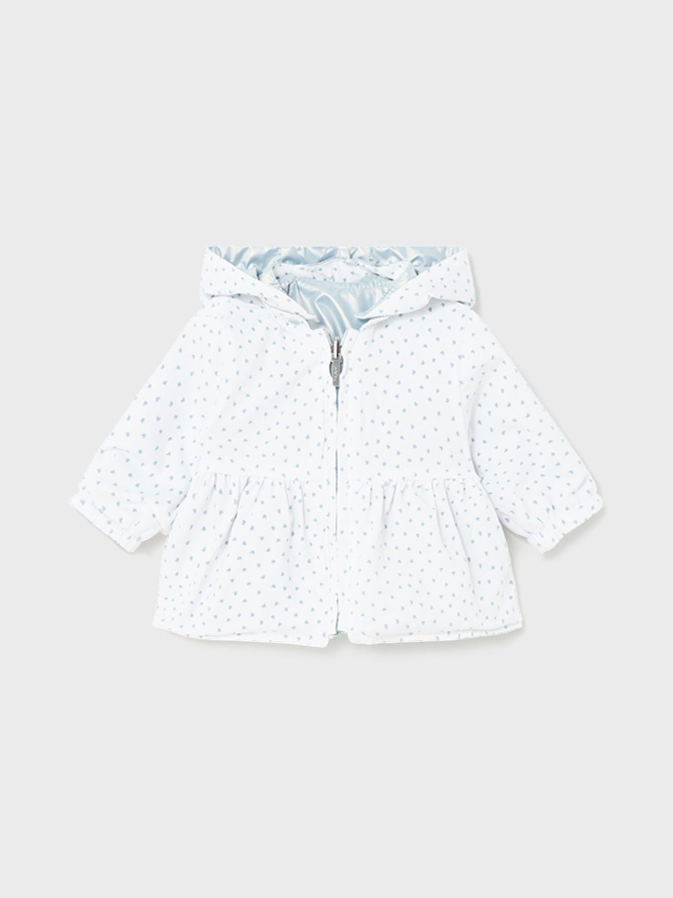 Giacca a vento reversibile Bimba CIELO 1429