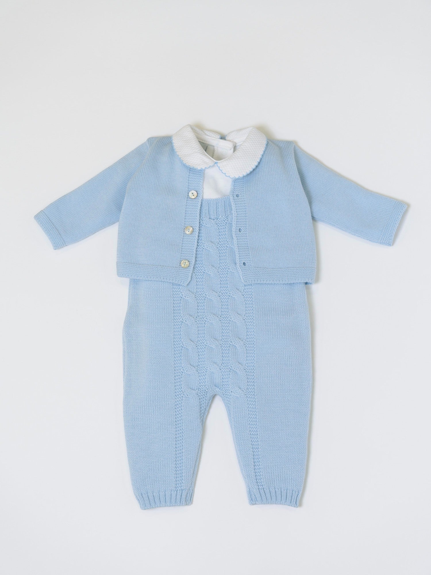 Completo nascita Braiding Neonato CIELO BRAIDING 322M/C -  NANU' BABY