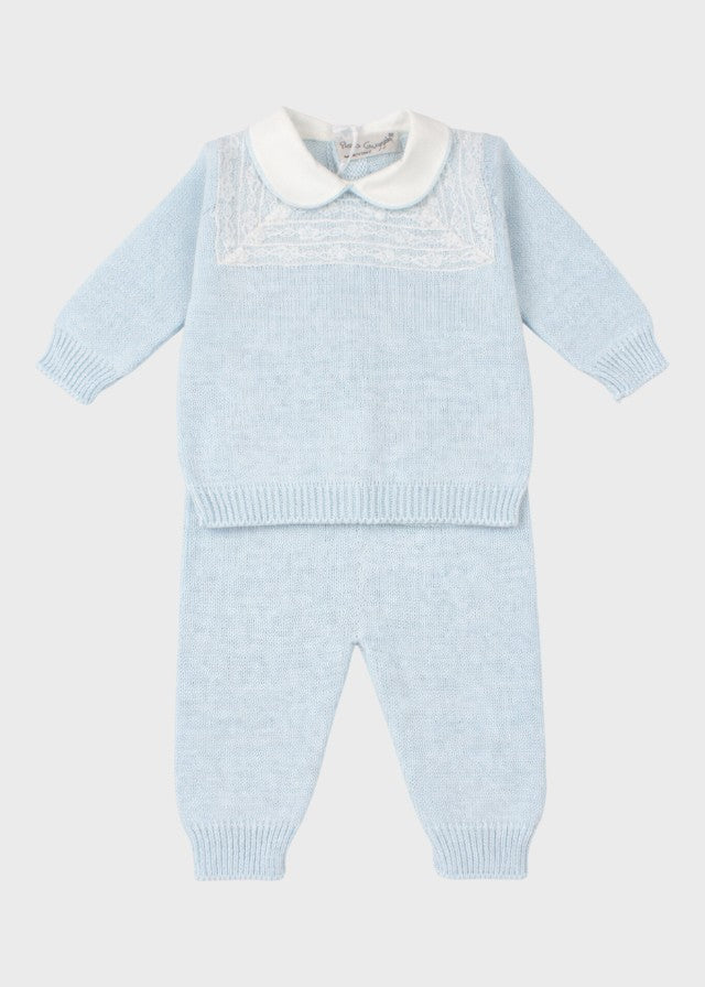 Valencienne Spitzen-Geburtsset ADNAN/CN