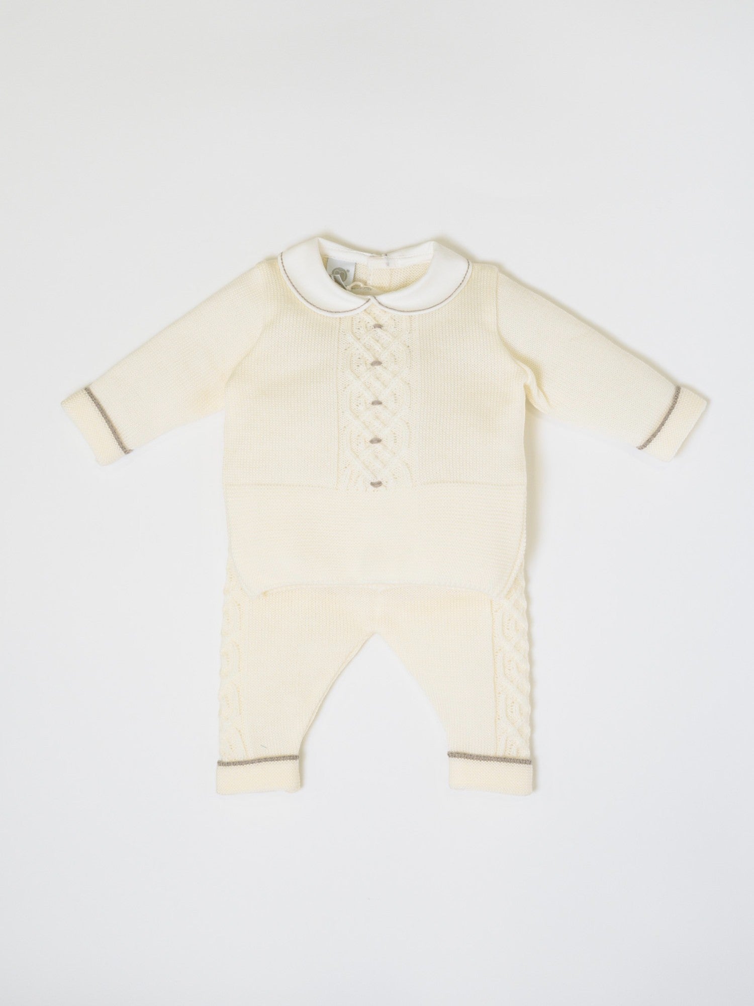 Completo nascita Neonato VANIGLIA IN5850/V -  NANU' BABY