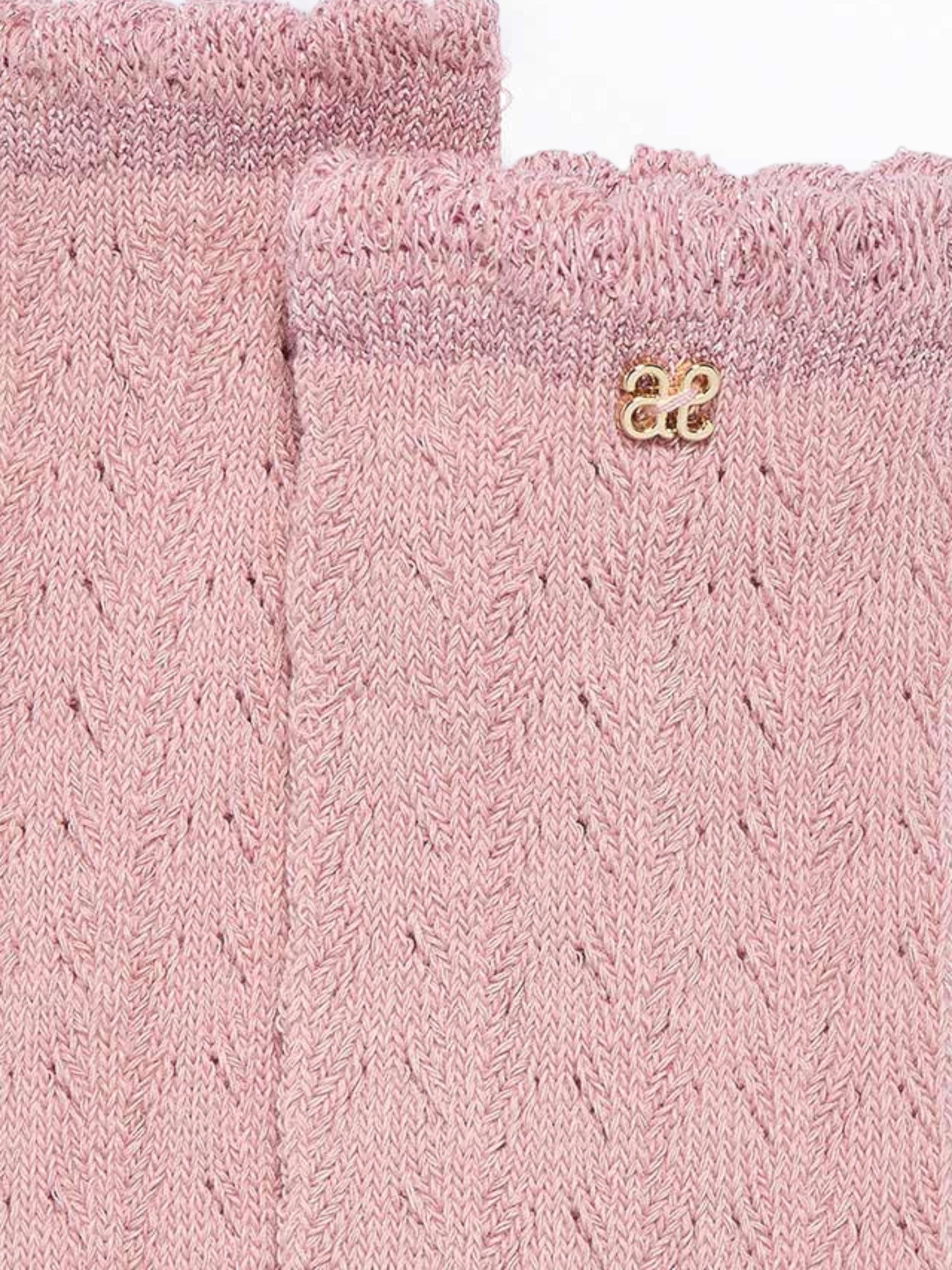 Calza traforata  Rosa 5953/42 -  NANU' BABY