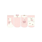 Set mit 4 rosa Socken 2G-9762/RB