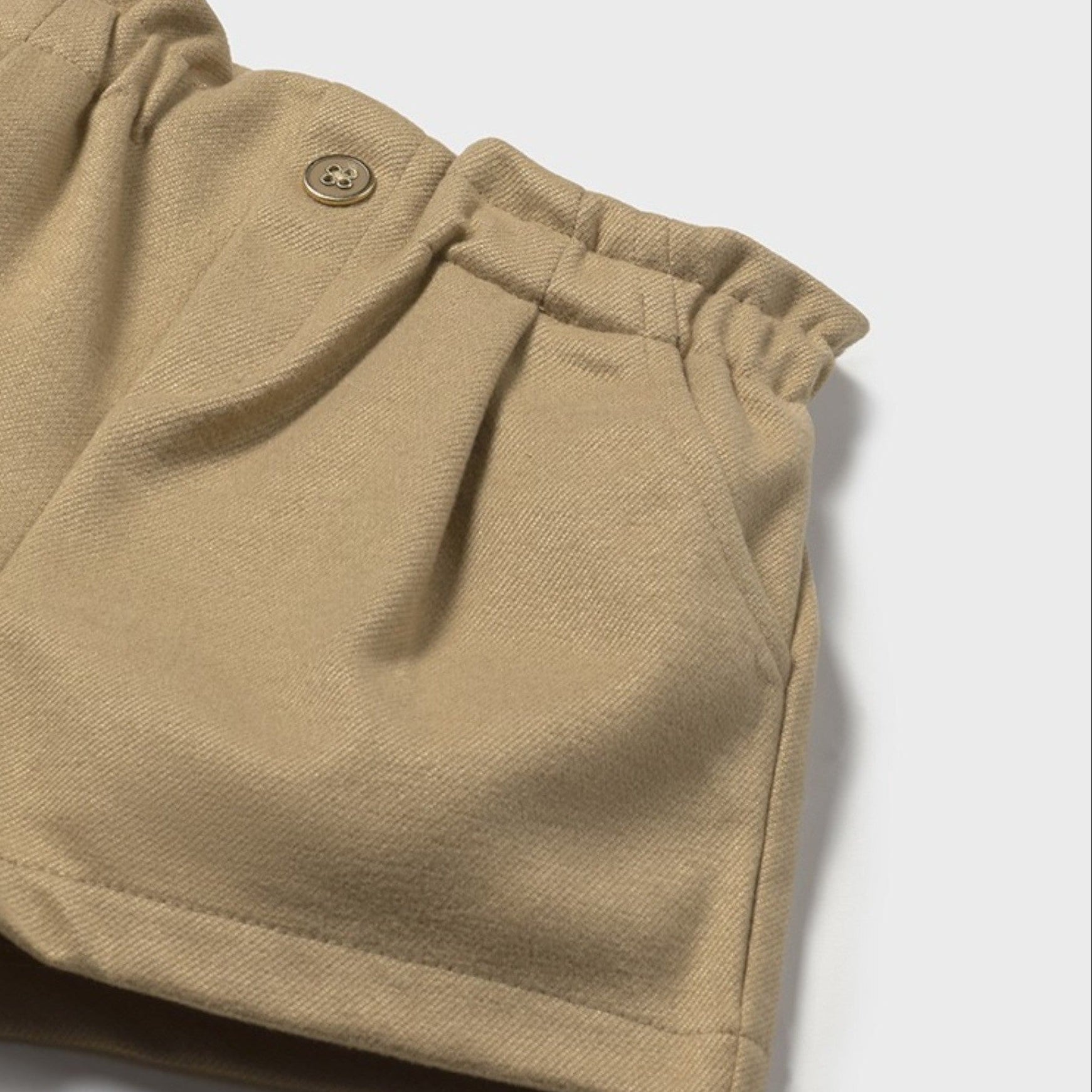 Bermuda punto twill Bimba Marrone 2261/16 -  NANU' BABY