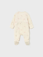 Baby girl's chenille romper, beige, 2729/41