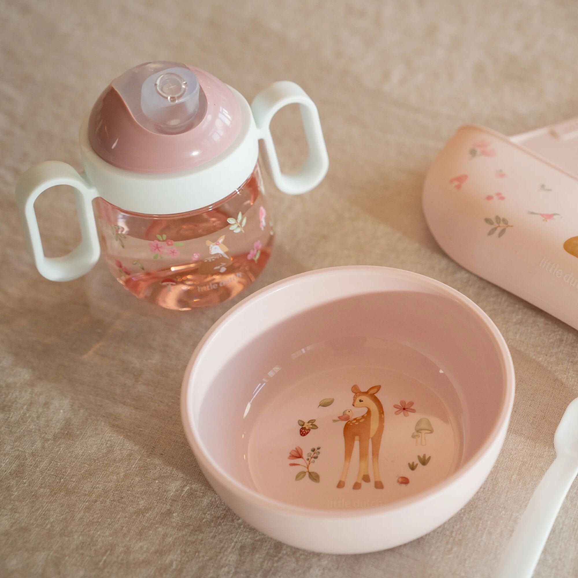 Tazza antigoccia MIO 200 ml  Rosa 108017065406 -  NANU' BABY