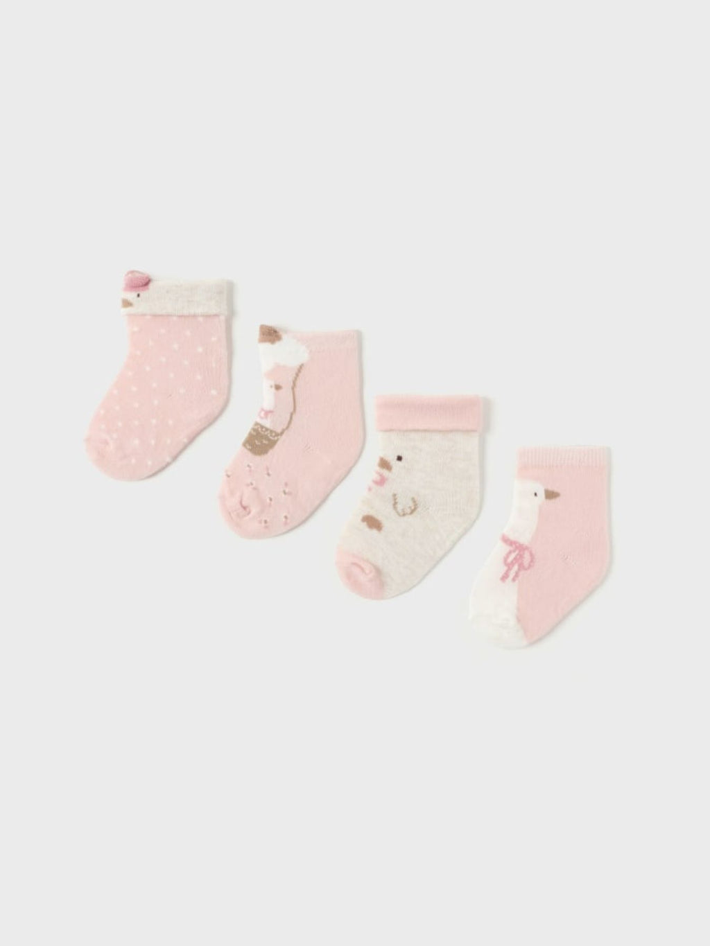 Set mit 4 rosa Socken 2G-9762/RB