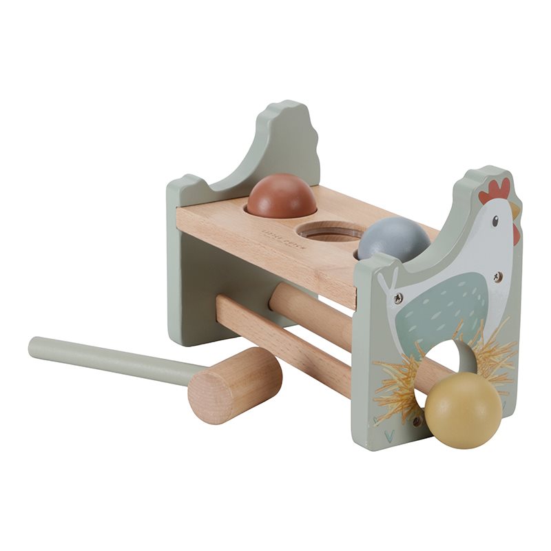Panca da Martellamento con palline rotanti Piccola Fattoria  AL CAMPIONE LD7146
