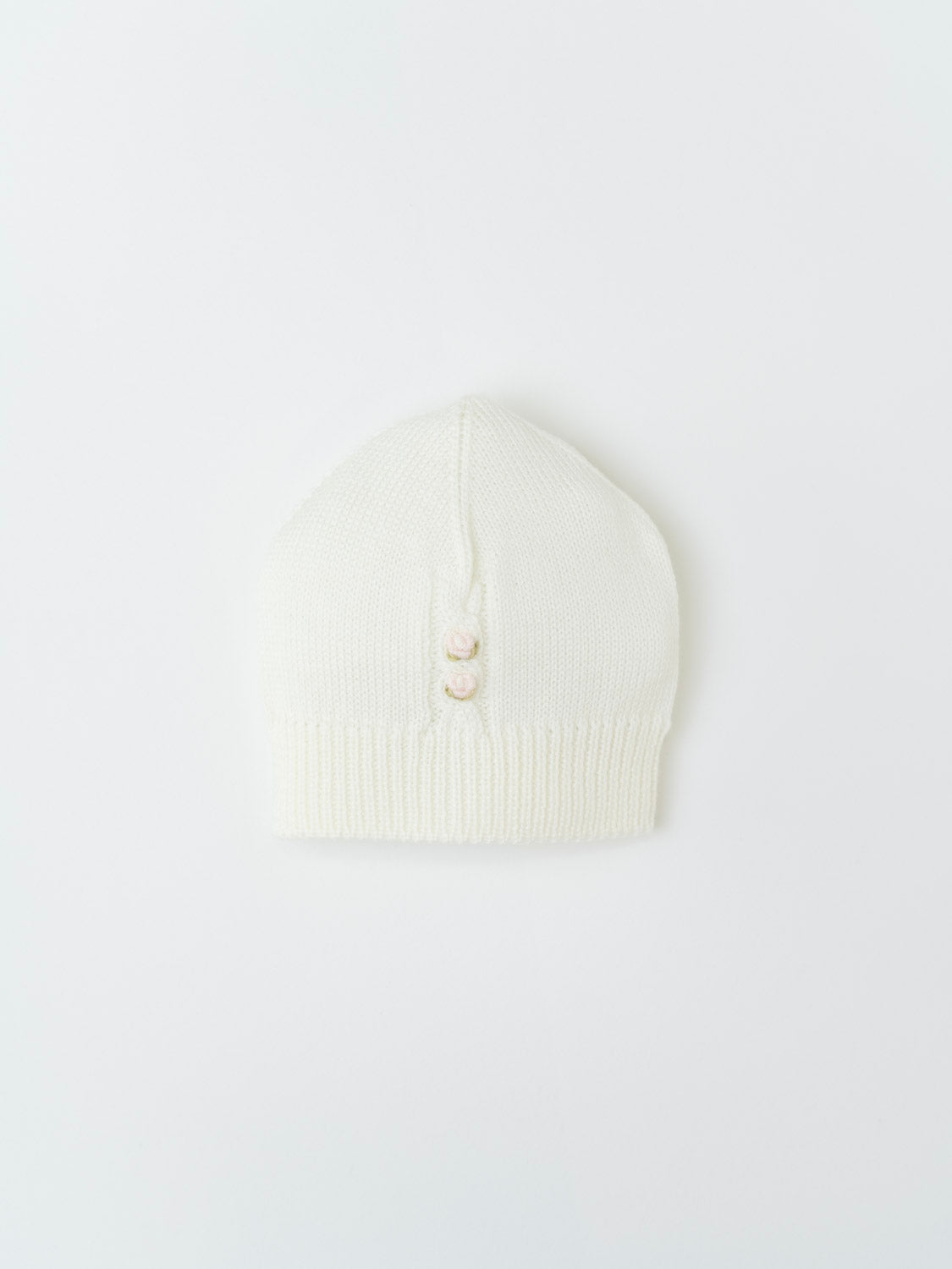 Cuffia Neonata Rosa OLLY/CU-R -  NANU' BABY