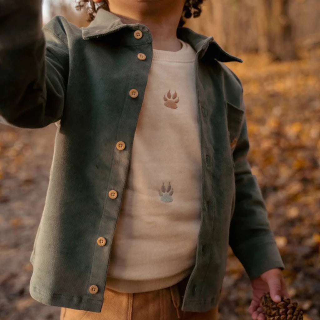 Maglione  - Amici della foresta Bimbo Avorio CL25092049