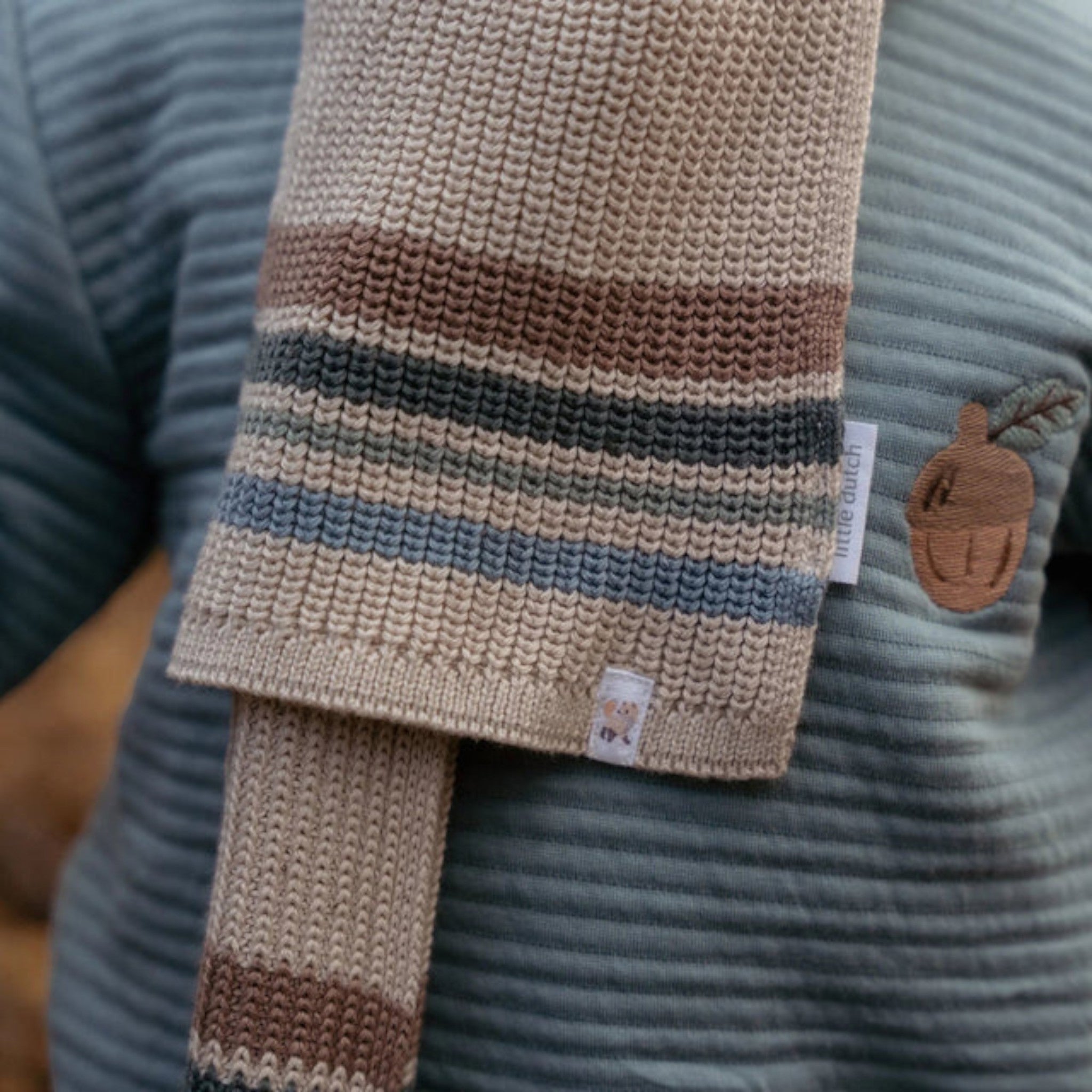 Scarf - Brown - Friends of the Ivory Forest CL25099021