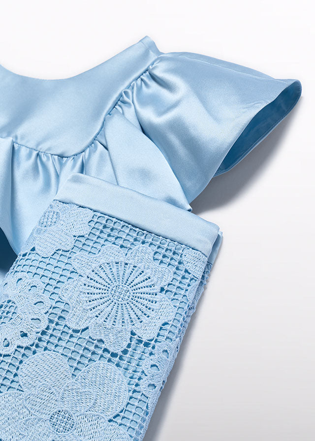 Complete Ruffle Sweater and Macramé Trousers 5212/11