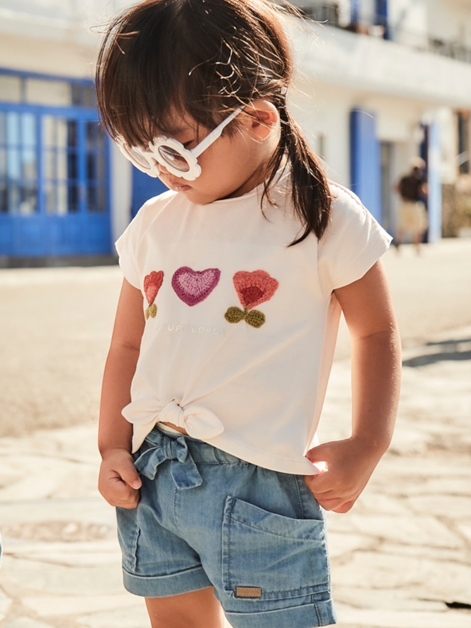 Pantalone corto Bimba JEANS 1227/81