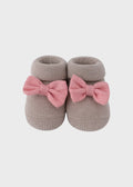 Coral Cotton Linen Slippers 768