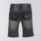 Pantalone Denim Lungo Bimba Grigio 3F740/7992 -  NANU' BABY