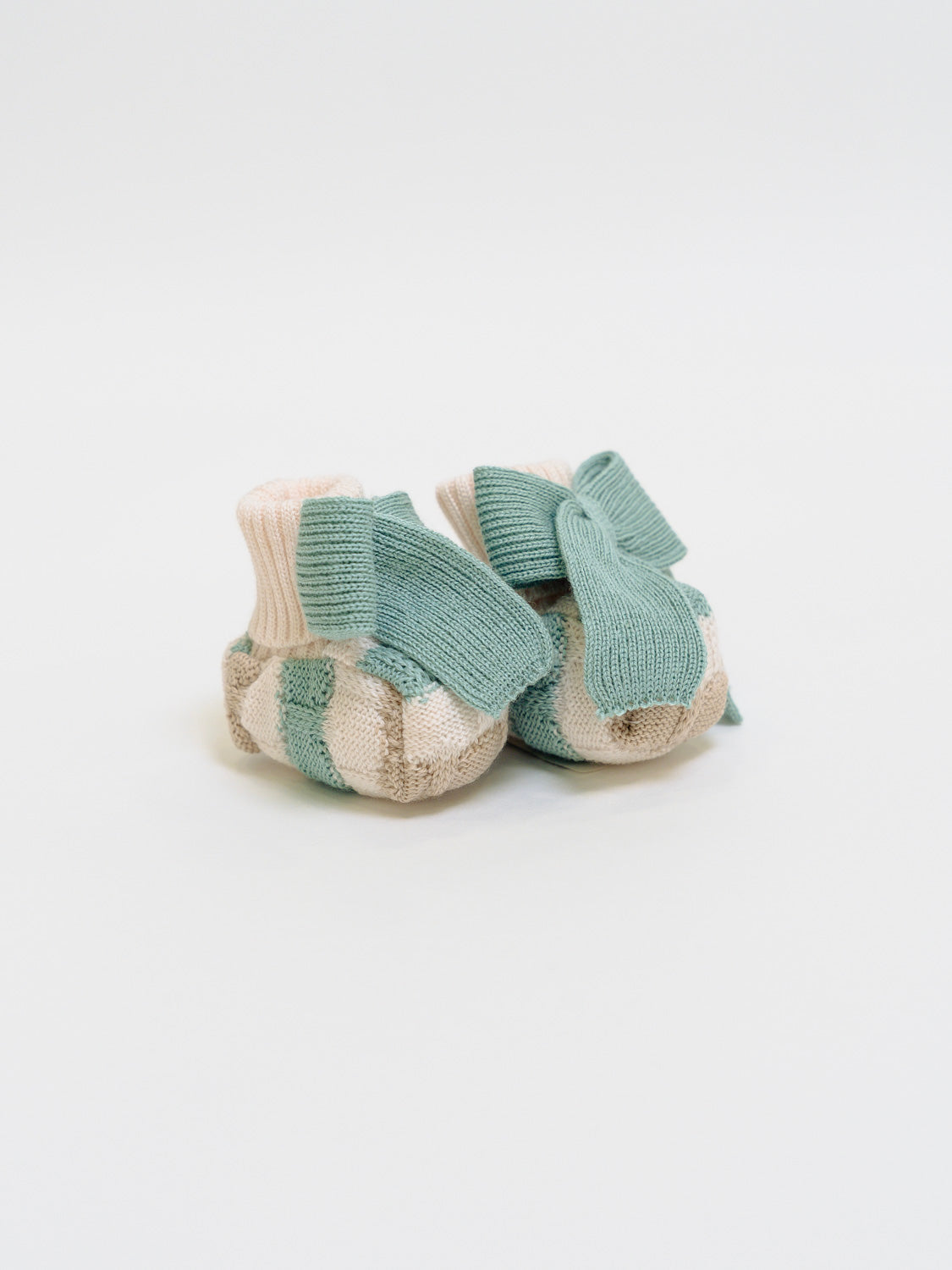 Babbucce Neonata Verde IN23S/V -  NANU' BABY