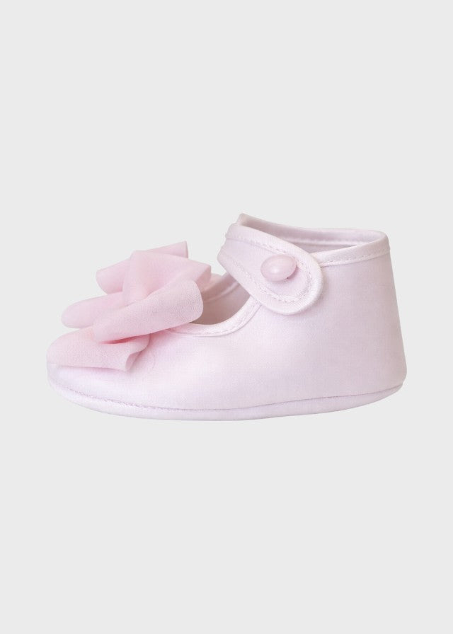 Pinkfarbene Satin-Ballerinas SF4128/T088/R
