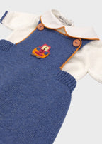 Blaue Baumwoll-Autooveralls CETIN/SL-B