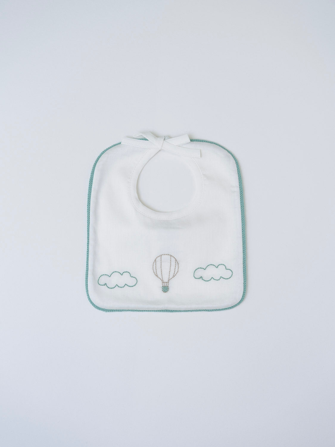 Bavetta Mongolfiera Neonato VANIGLIA IN57BAV/V -  NANU' BABY