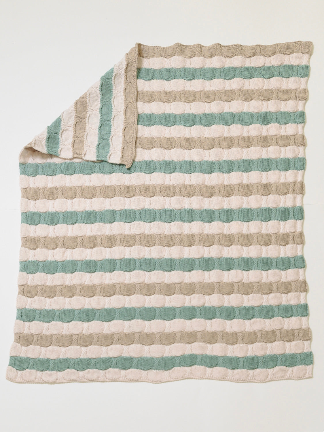 Coperta Neonata Verde IN2380/V -  NANU' BABY