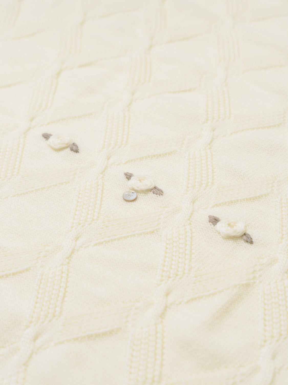 Coperta Neonata VANIGLIA IN2480/V -  NANU' BABY
