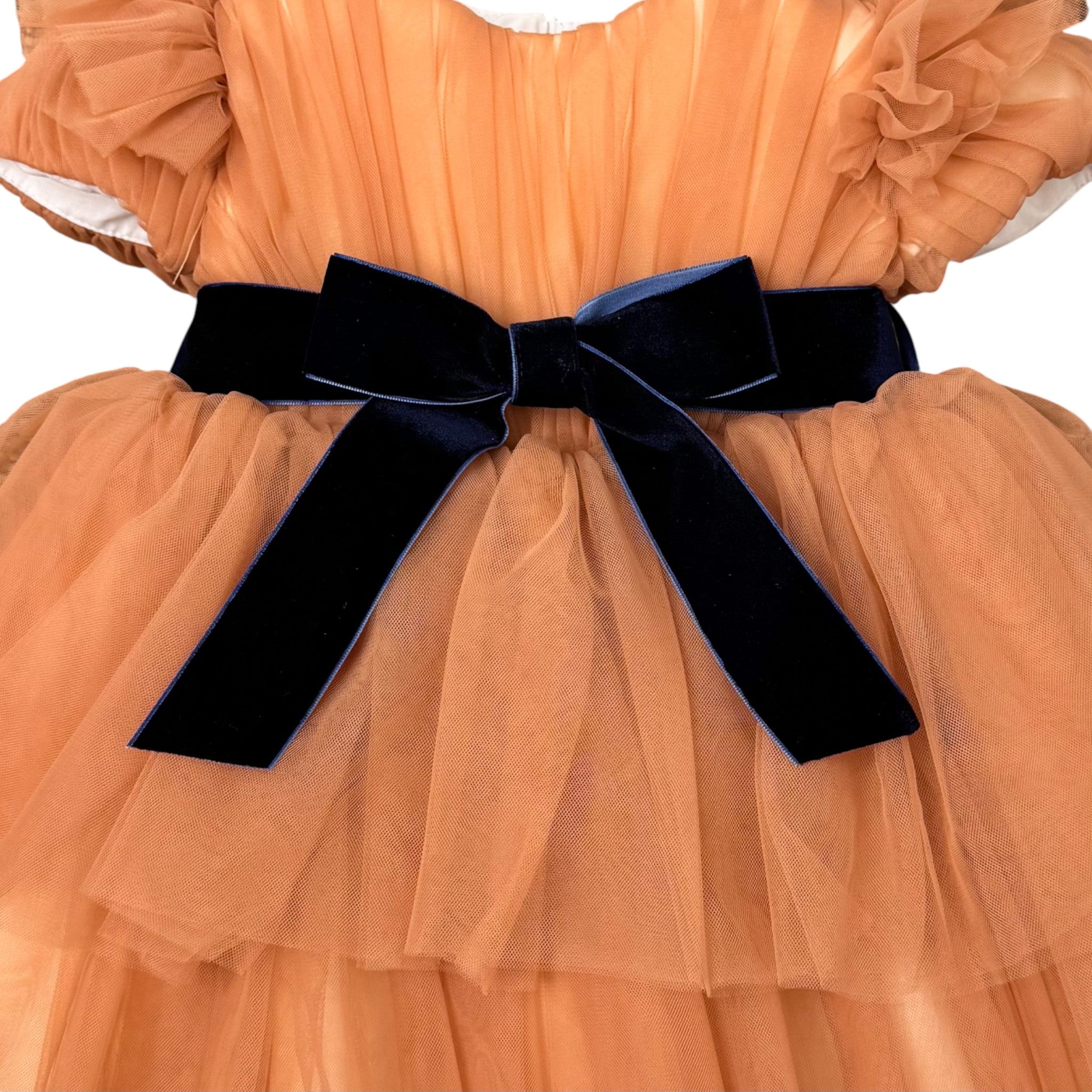 Abito Tulle Bimba ARANCIO GG33I