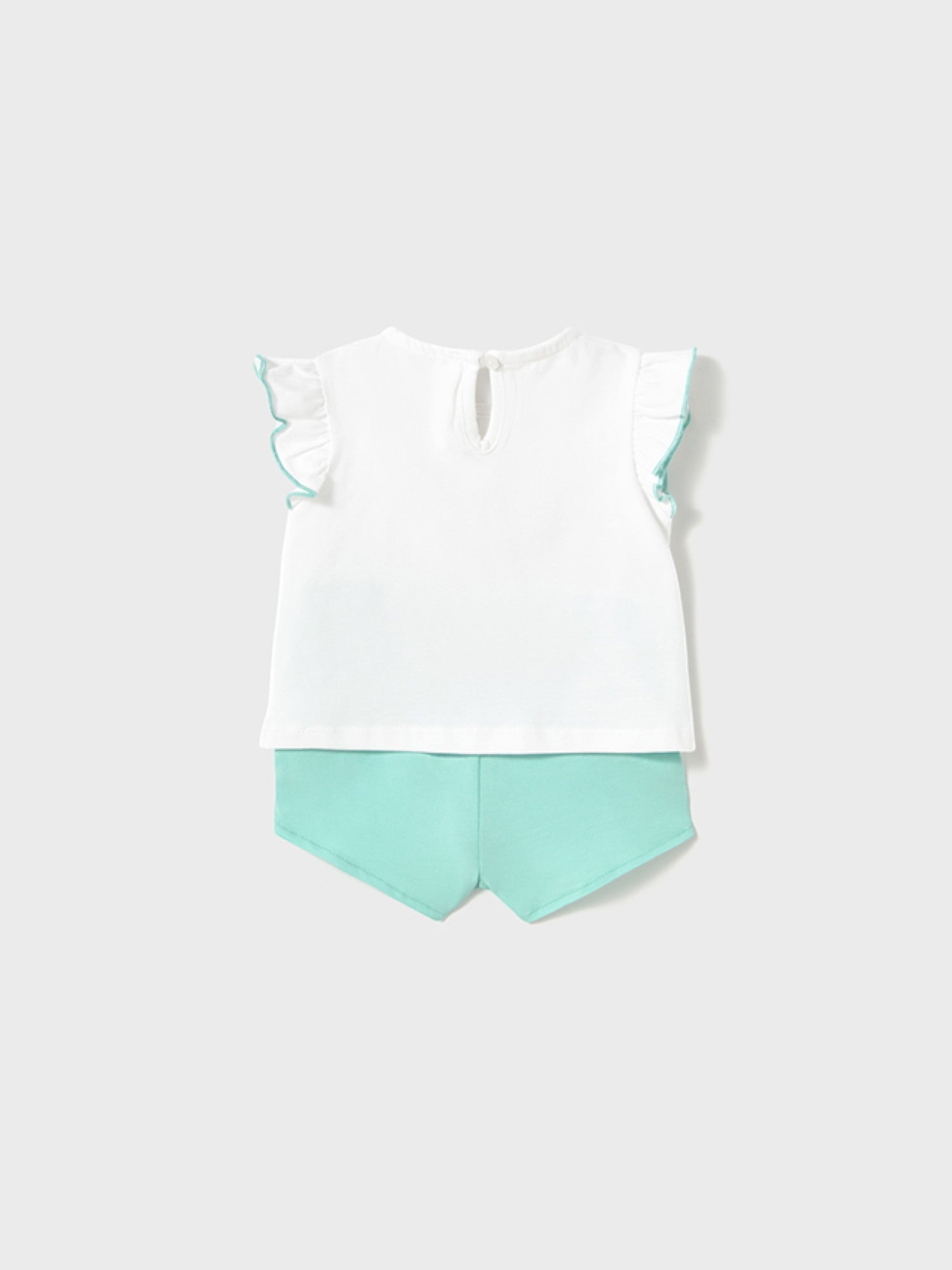 Completo punto 4 pezzi Bimba VERDE 1671 /V