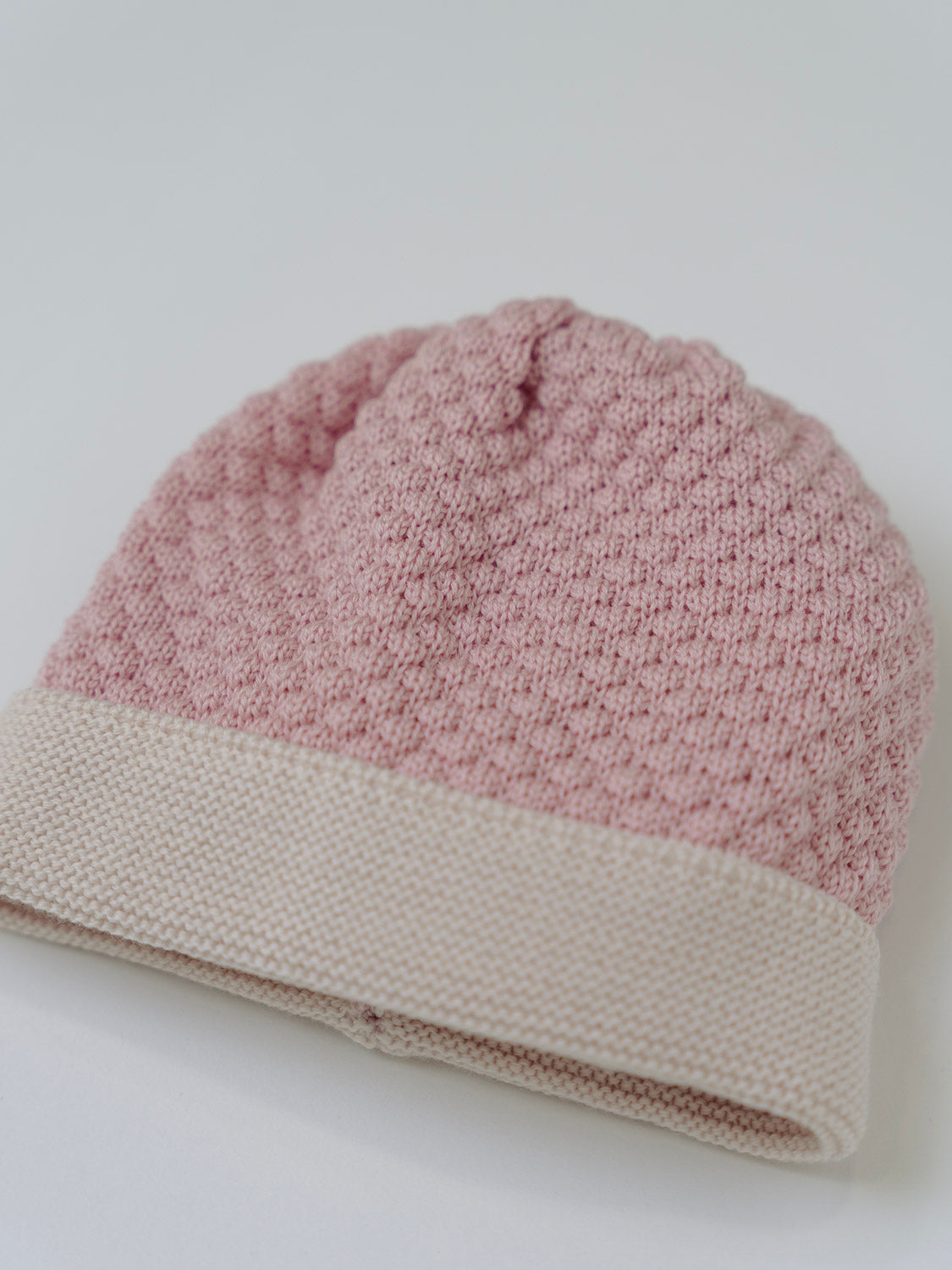 Cuffia Neonata ROSA IN5771BT/R -  NANU' BABY