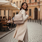 Beige LOVE BAG Umstandsrucksack - Premium-Material 2000000312071