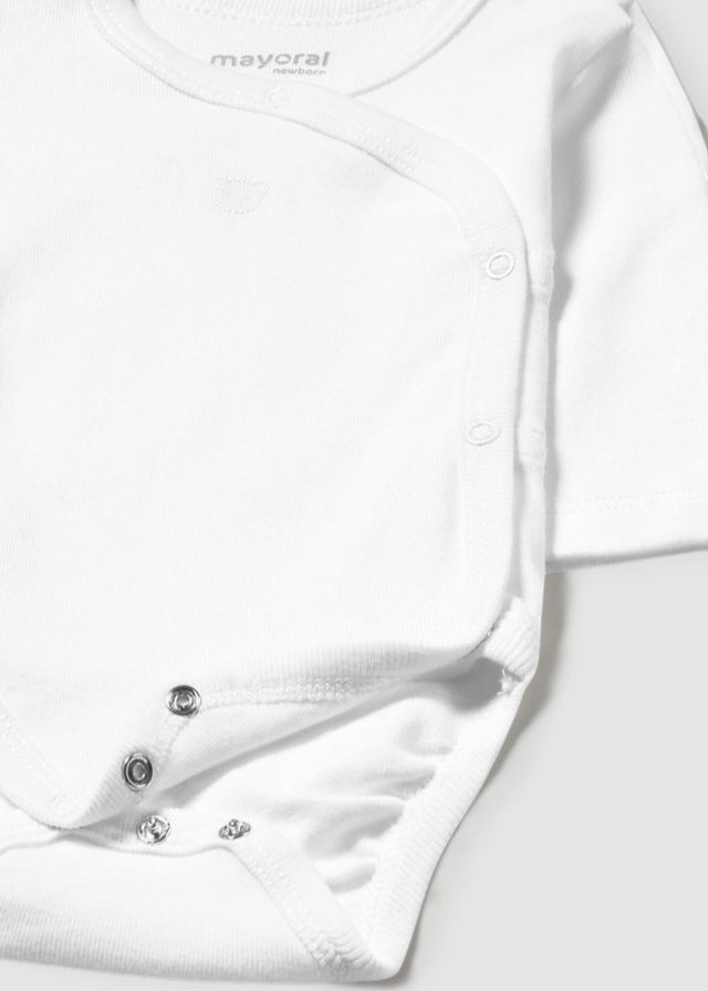 Ecrufarbener Babybody 2712/14