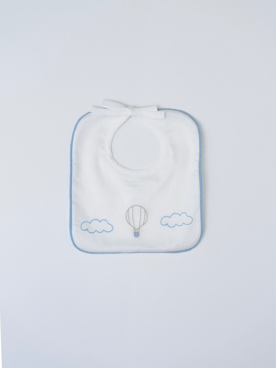 Bavetta Mongolfiera Neonato VANIGLIA IN57BAV/C -  NANU' BABY