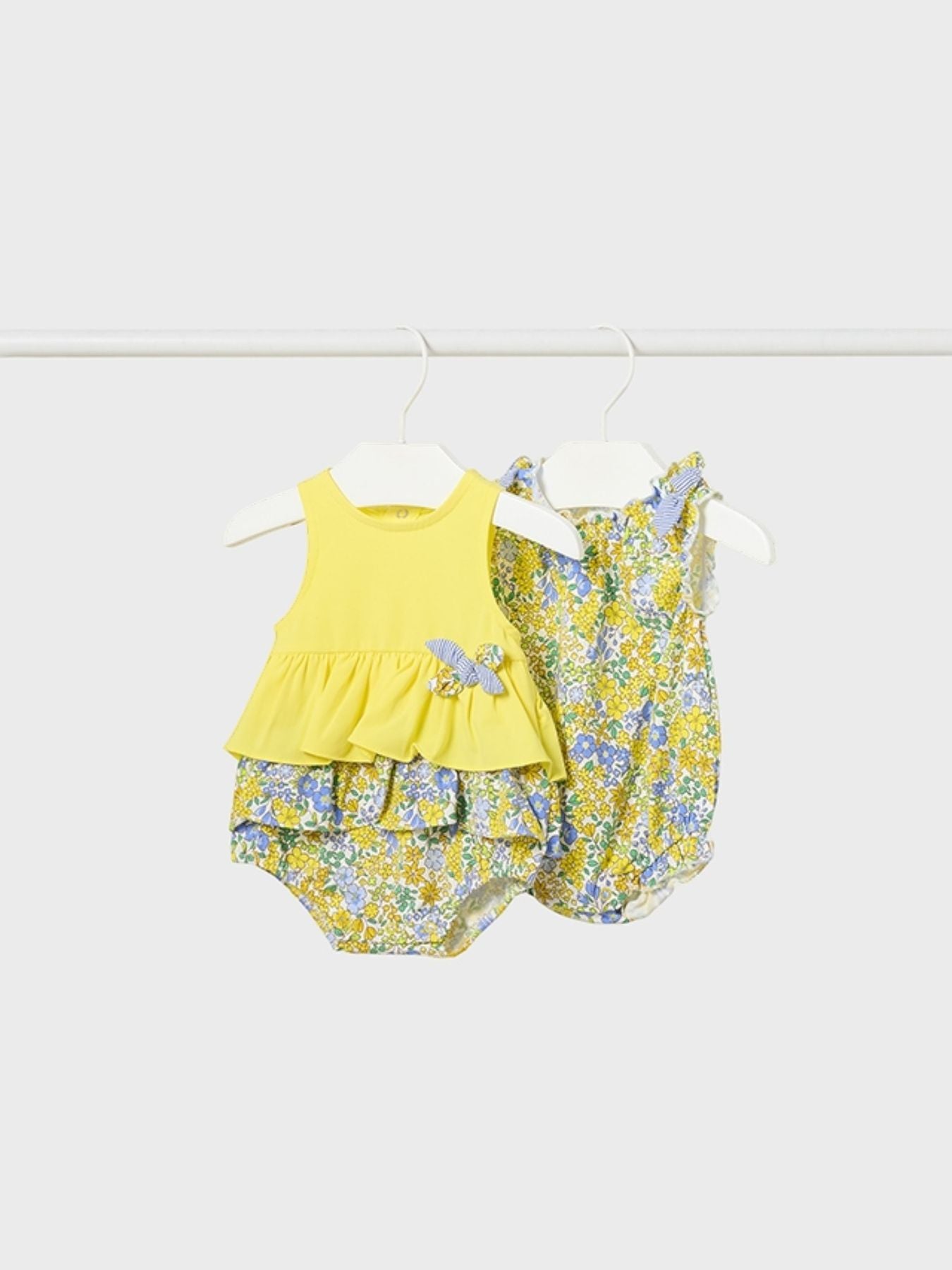 Set 2 pagliaccetti Bimba GIALLO 1606