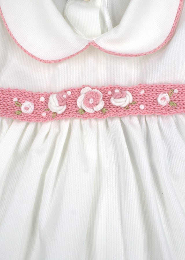 Completo Rigatino Ricamo Rococo' LULÙ/3132