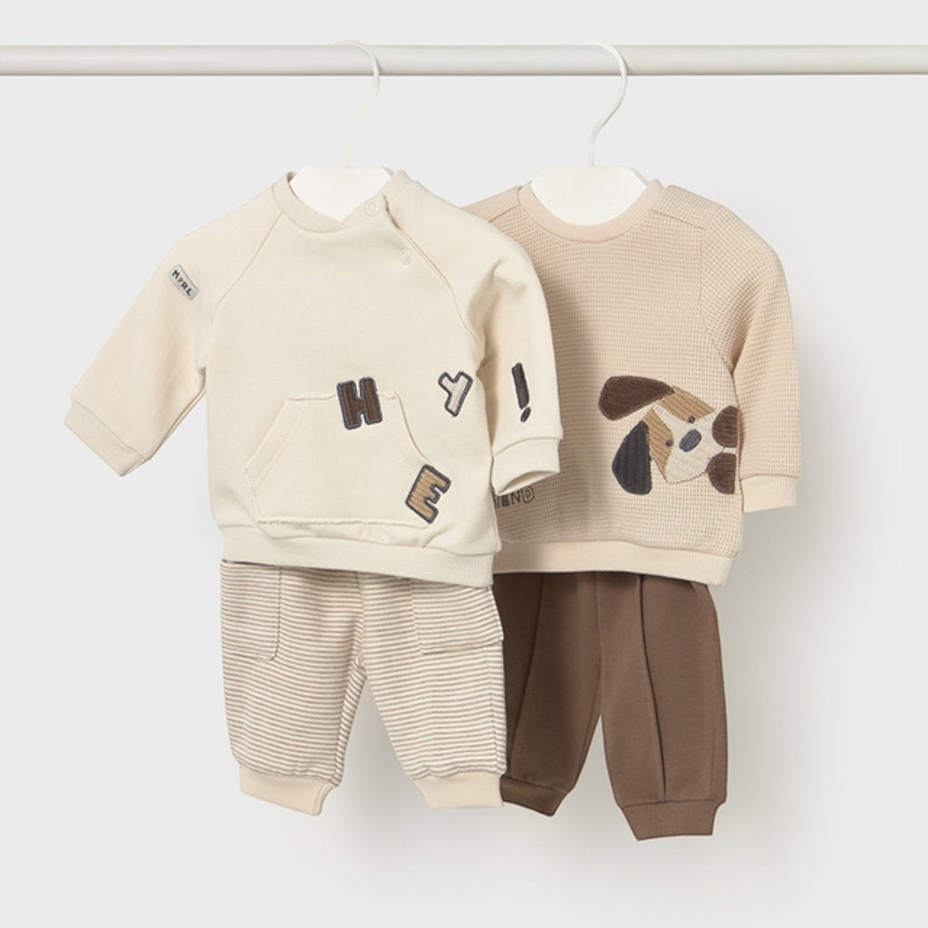 Braunes Baby-Set 2639/36