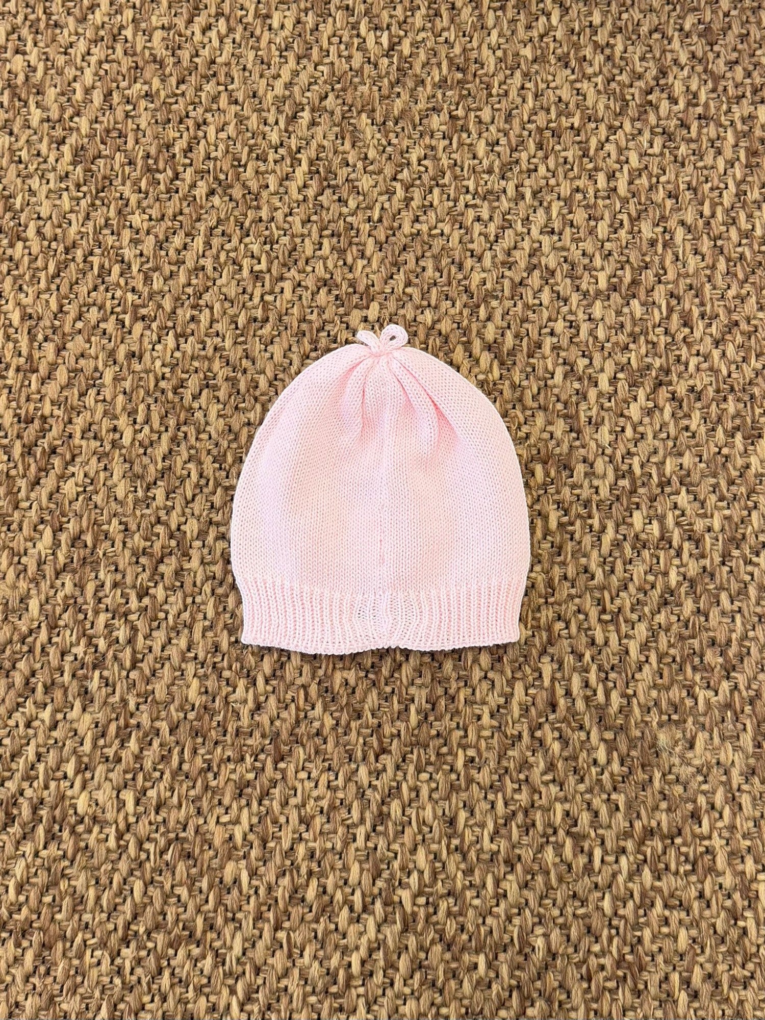 Cuffia in maglia Neonata ROSA PICCI/CU-R
