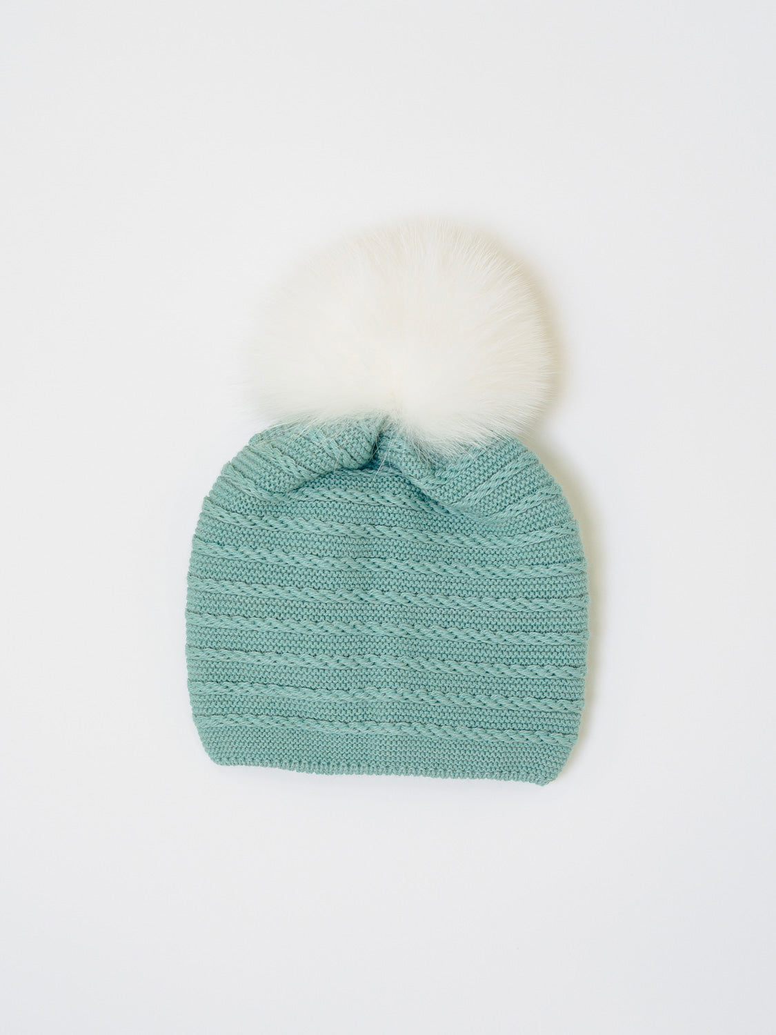 Cuffia Neonato VERDE IN6671 -  NANU' BABY