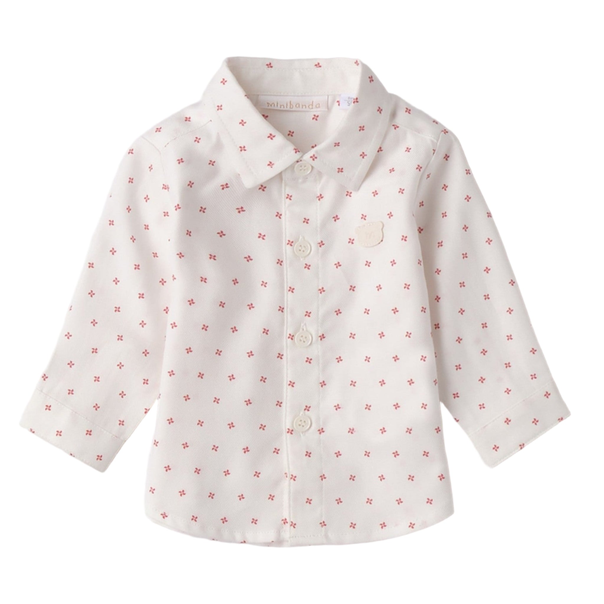Camicia Ml Bimbo PANNA 3F601/6BRV -  NANU' BABY
