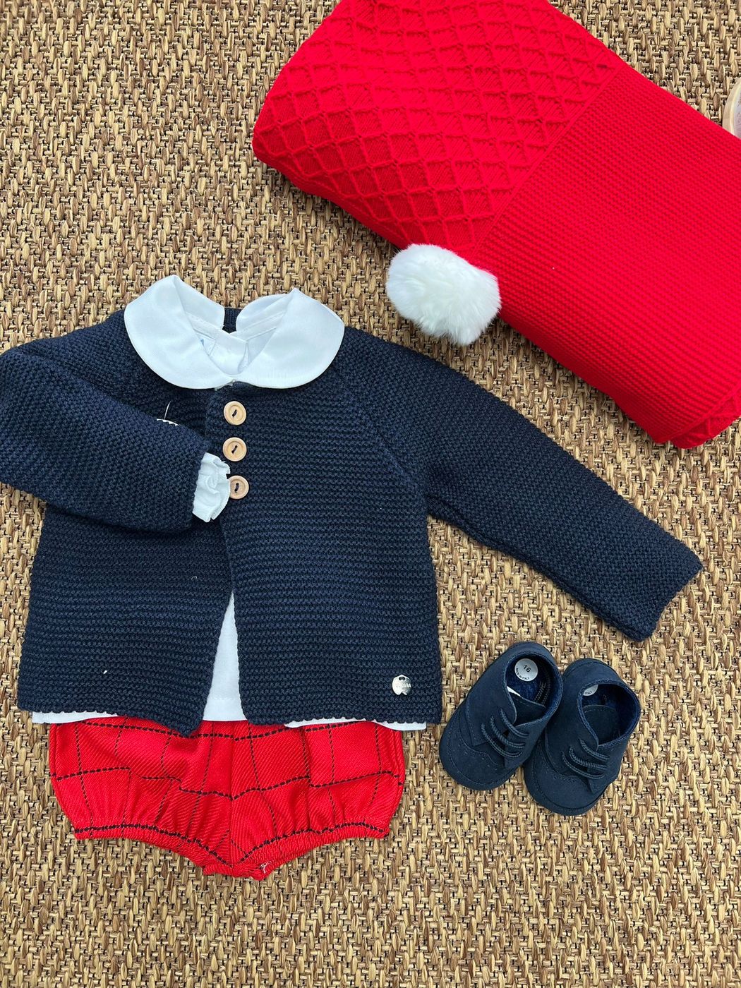 Completo quadri Bimbo Blu J6173