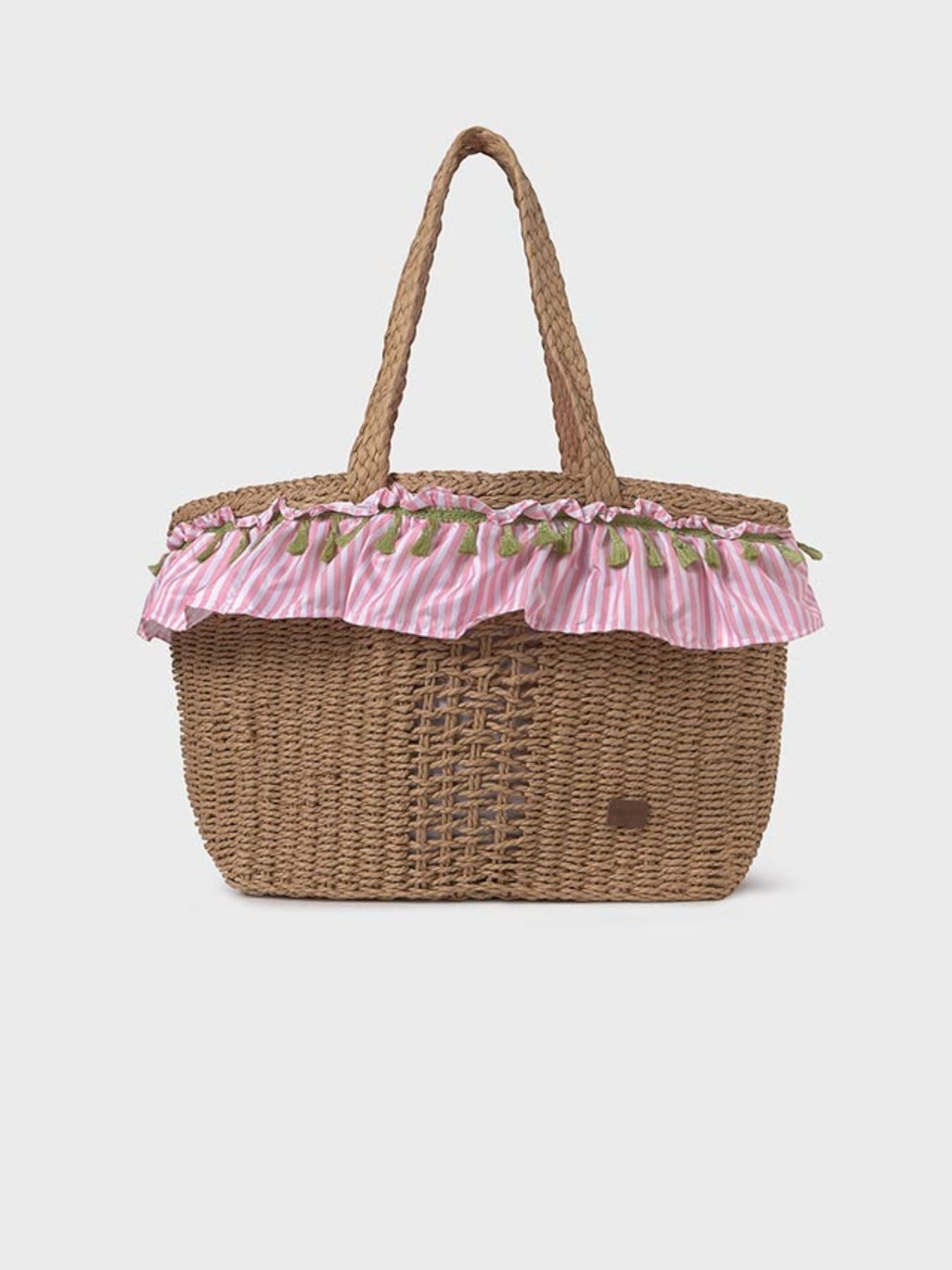 Borsa paglia/mare Bimba ROSA 9432/R