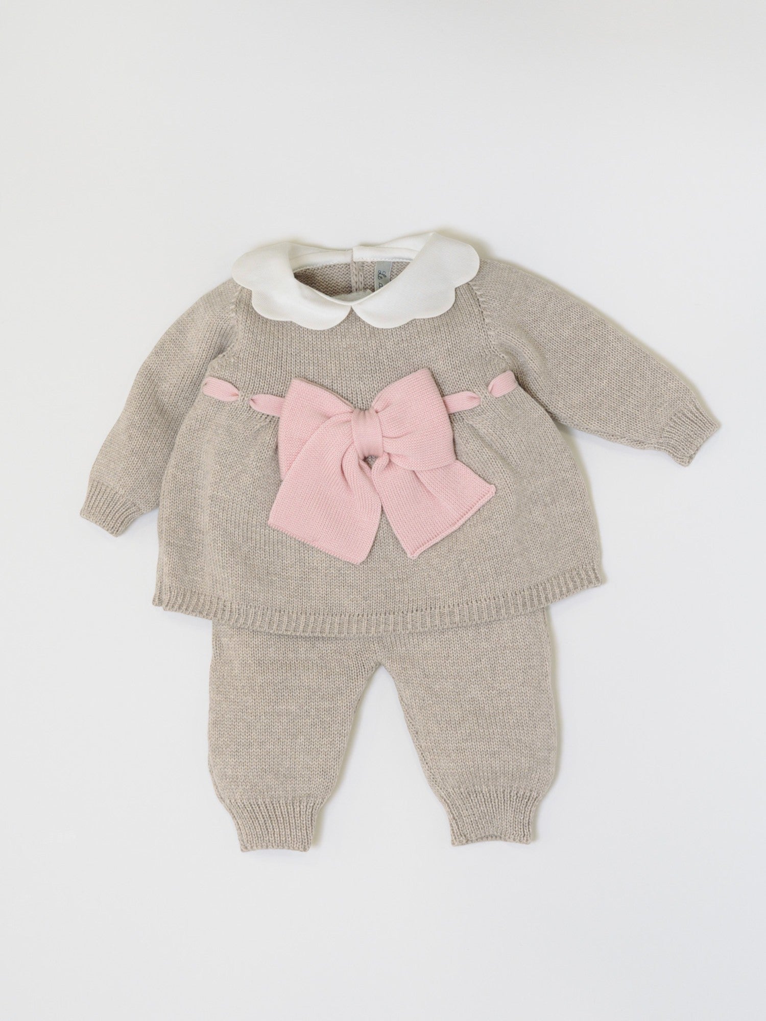 Completo nascita Neonata Beige 2P92/3007 -  NANU' BABY