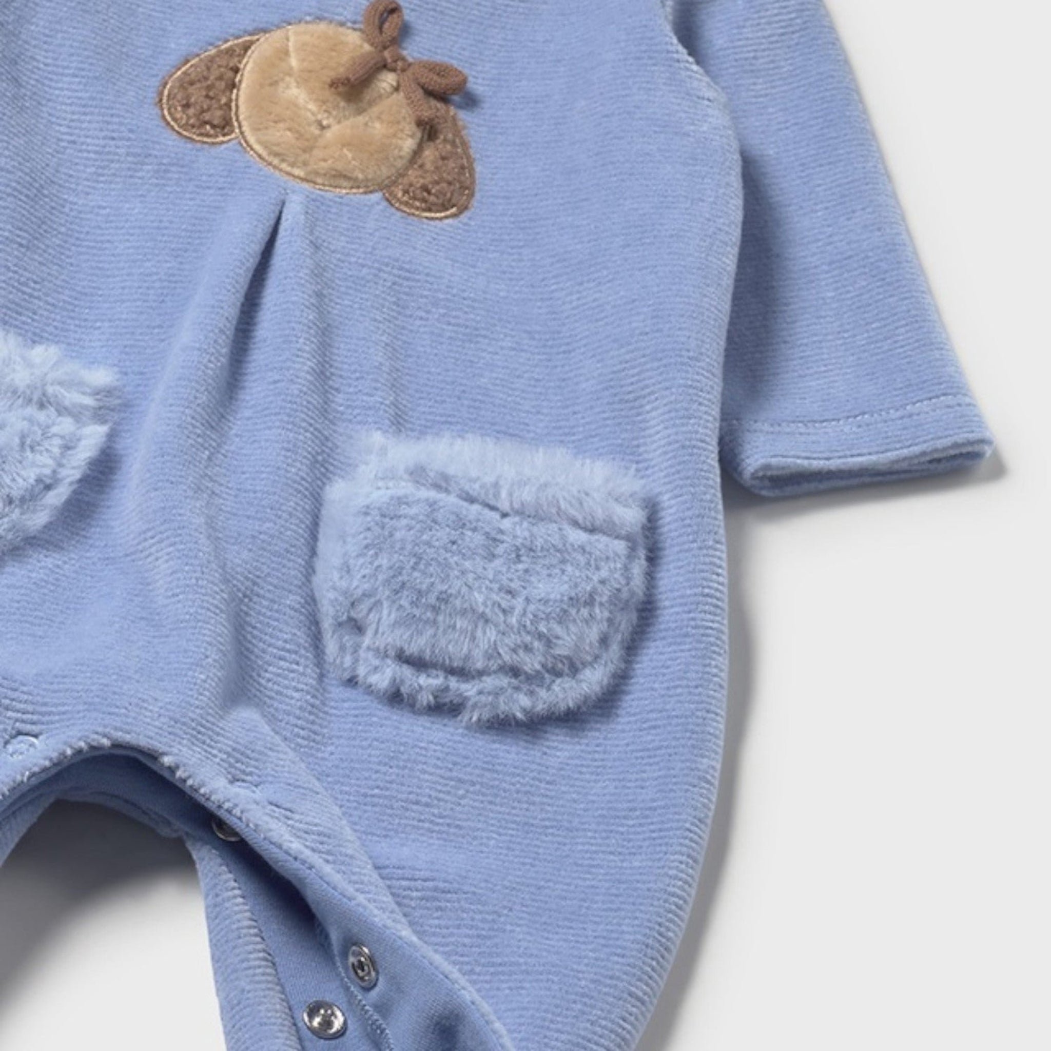 Baby Romper, Light Blue, 2702/86