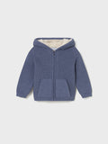 Baby Blue Perforated Tricot Sweatshirt 2350/75