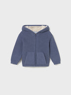 Baby Blue Perforated Tricot Sweatshirt 2350/75