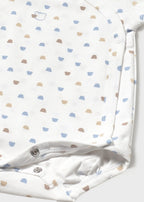 Hellblauer Kurzarmbody 1703 /A