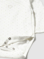 Ecru Long Sleeve Underwear Bodysuit 2712